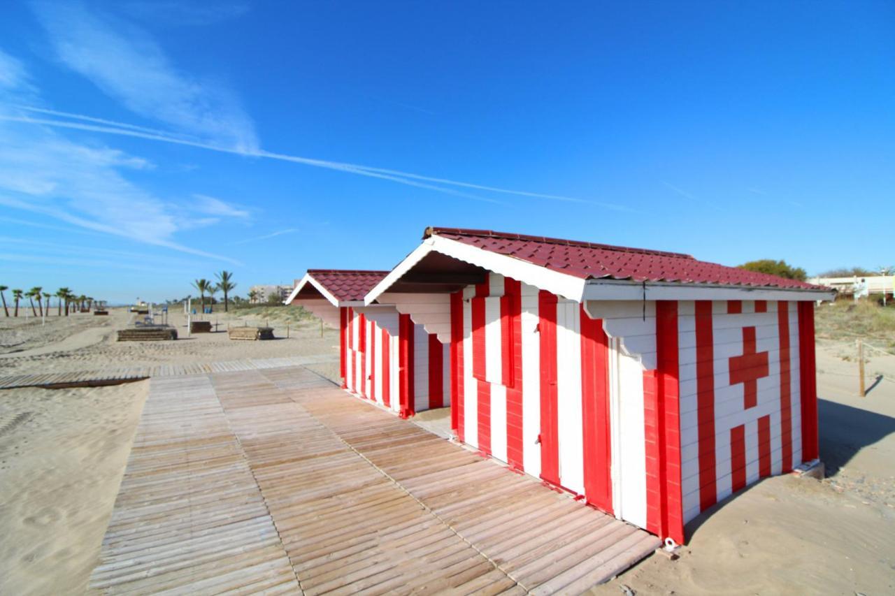 Global Properties, Practico Apartamento Con Piscina En Residencial Brezo Canet Canet d'En Berenguer Exterior photo